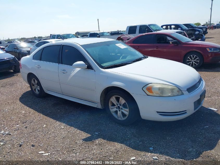 2013 CHEVROLET IMPALA LS - 2G1WF5E3XD1214554