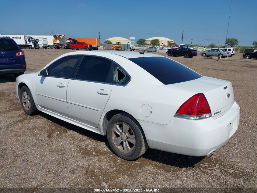 2013 CHEVROLET IMPALA LS - 2G1WF5E3XD1214554