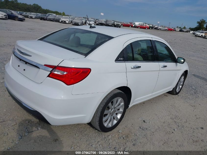 2014 CHRYSLER 200 LIMITED - 1C3CCBCG7EN158861