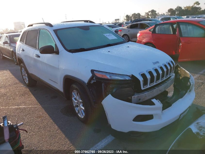 2016 JEEP CHEROKEE SPORT - 1C4PJLAB5GW222747
