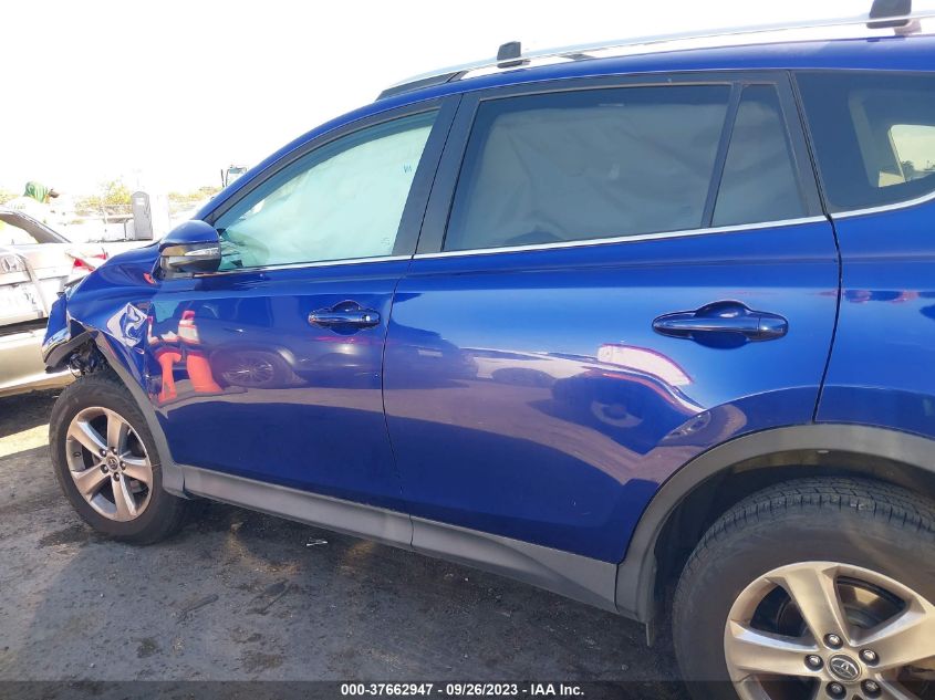 2015 TOYOTA RAV4 XLE - 2T3WFREV3FW143384