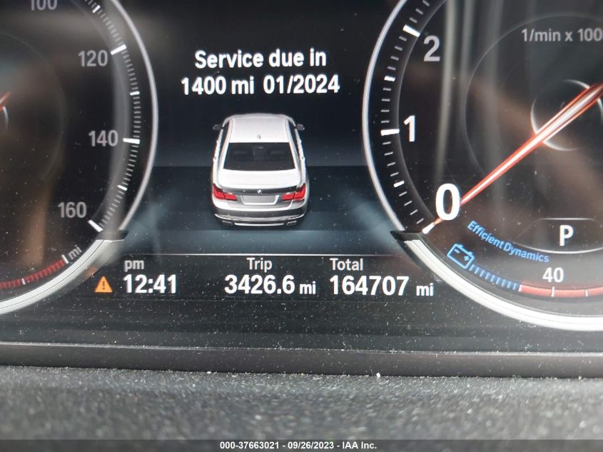 2015 BMW 7 SERIES 740LI WBAYE4C5XFD138839