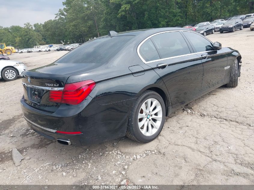 2015 BMW 7 SERIES 740LI WBAYE4C5XFD138839