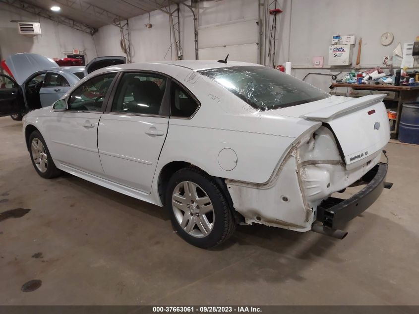 2013 CHEVROLET IMPALA LT - 2G1WG5E31D1211782