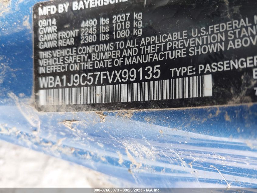 2015 BMW M235 XDRIVE - WBA1J9C57FVX99135