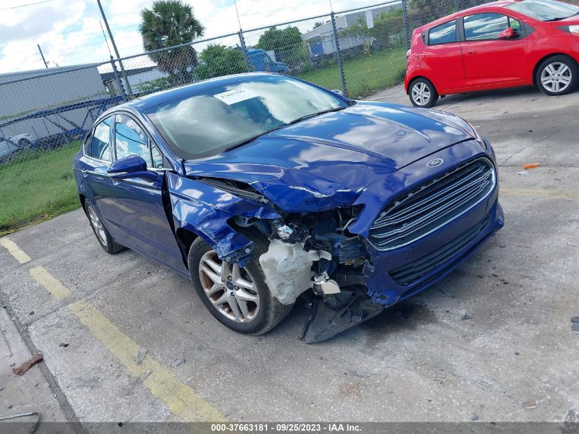 2015 FORD FUSION SE - 1FA6P0H74F5113572