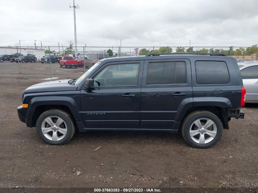 2014 JEEP PATRIOT LATITUDE - 1C4NJPFA3ED547081