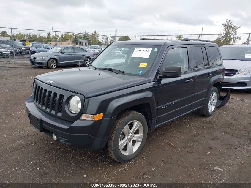 2014 JEEP PATRIOT LATITUDE - 1C4NJPFA3ED547081