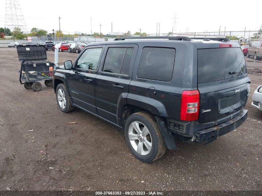 2014 JEEP PATRIOT LATITUDE - 1C4NJPFA3ED547081