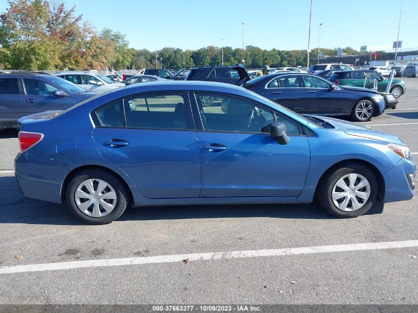 2016 SUBARU IMPREZA SEDAN JF1GJAA62GH013581