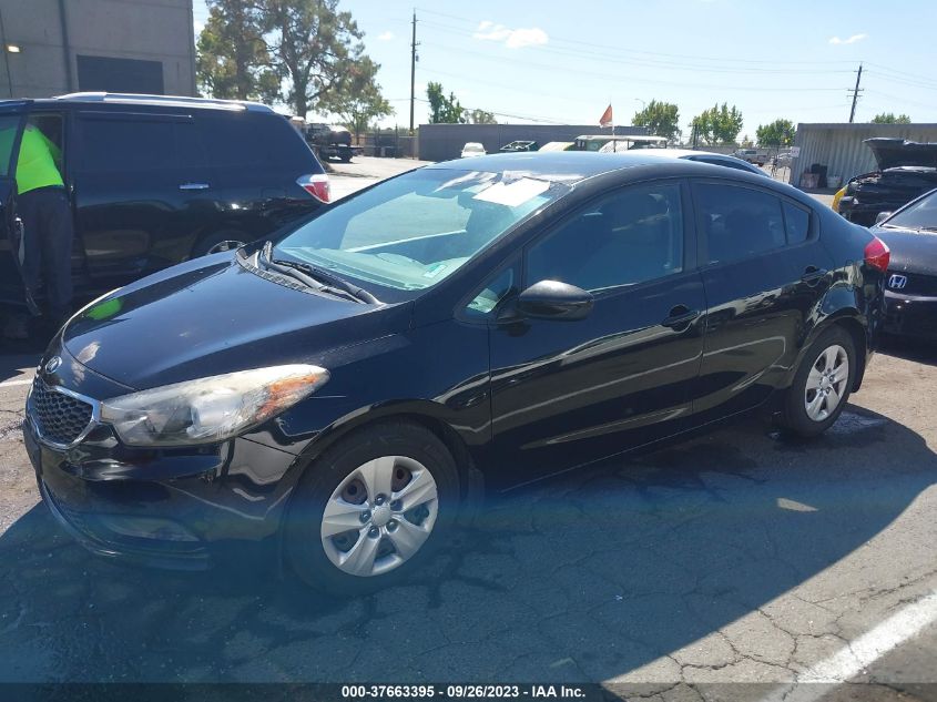 2015 KIA FORTE LX - KNAFK4A68F5366263