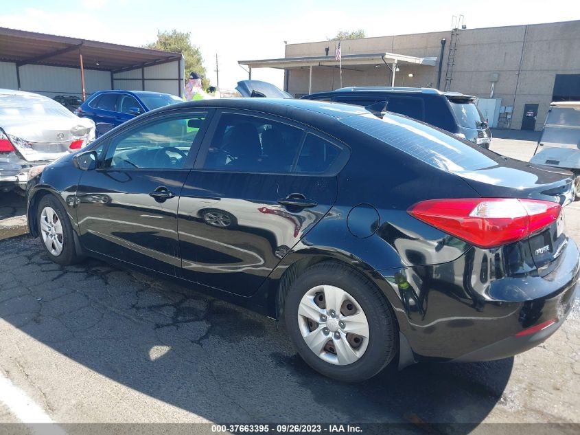 2015 KIA FORTE LX - KNAFK4A68F5366263