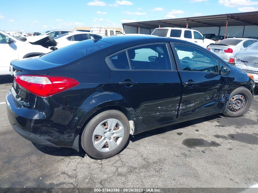 2015 KIA FORTE LX - KNAFK4A68F5366263