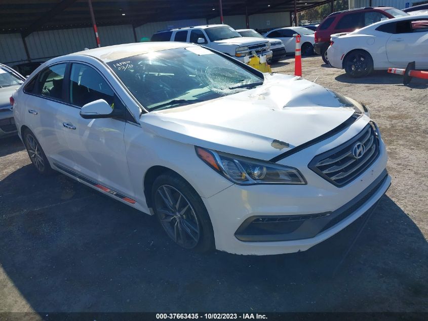 2015 HYUNDAI SONATA 2.0T SPORT - 5NPE34AB3FH077672