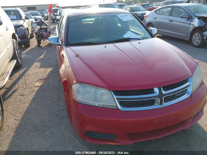 2014 DODGE AVENGER SE - 1C3CDZAB3EN187450