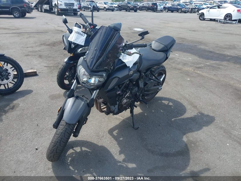 VIN JYARM27YXLA001587 2020 YAMAHA MT07 C