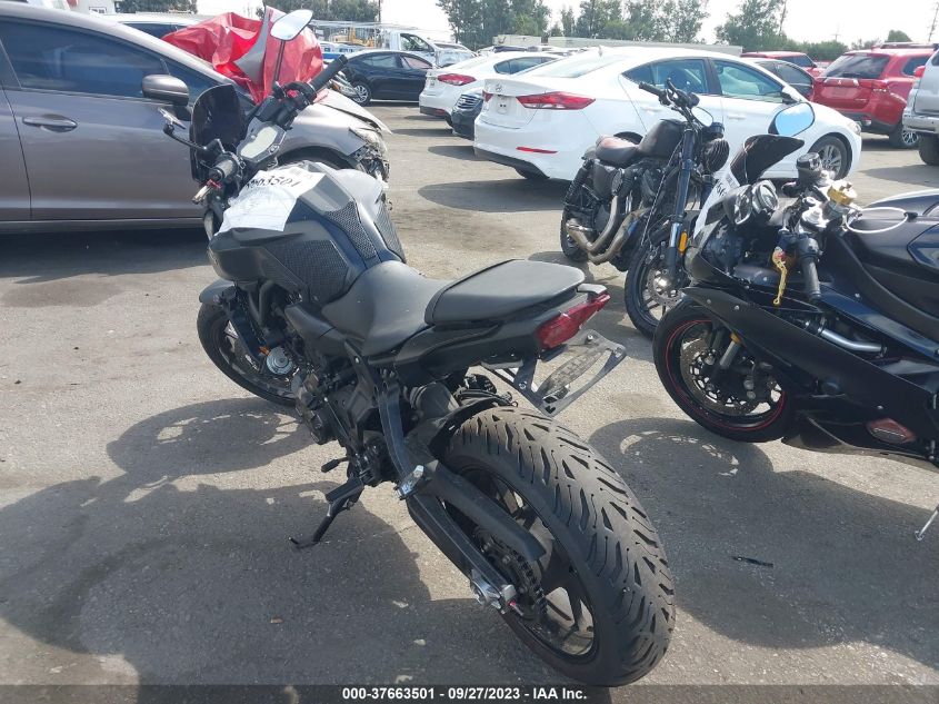 VIN JYARM27YXLA001587 2020 YAMAHA MT07 C