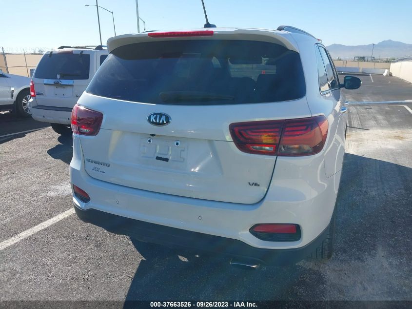 2019 KIA SORENTO S V6 - 5XYPG4A54KG596805