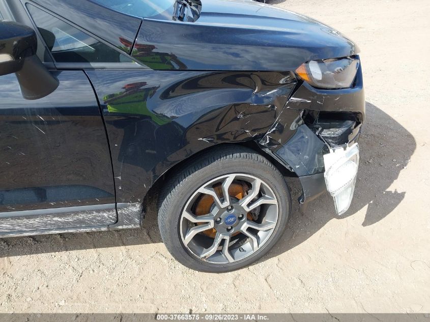 2019 FORD ECOSPORT SES - MAJ6S3JL7KC274558