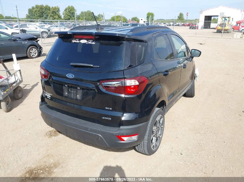 2019 FORD ECOSPORT SES - MAJ6S3JL7KC274558