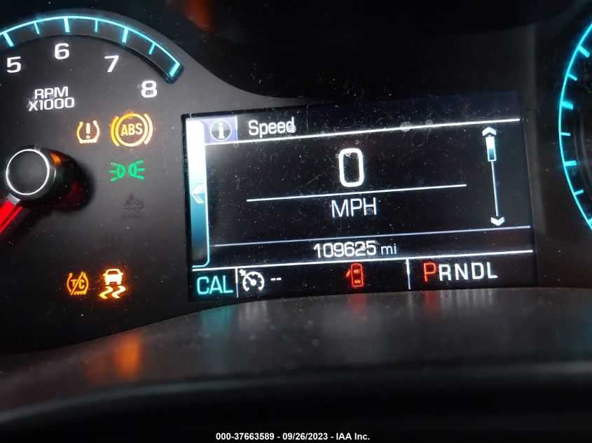 2017 CHEVROLET COLORADO 4WD LT - 1GCGTCEN7H1288696