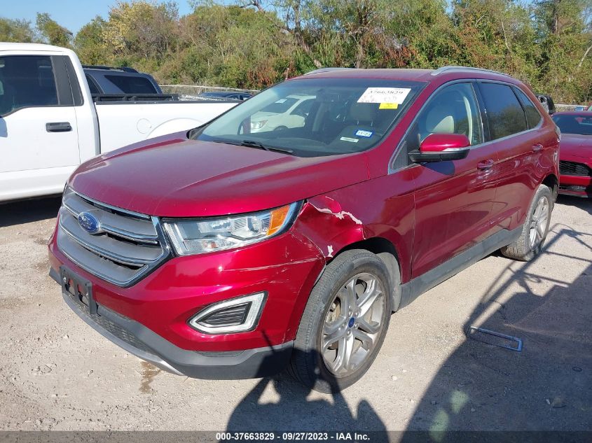 2FMPK3K94HBB79140 2017 FORD EDGE, photo no. 2