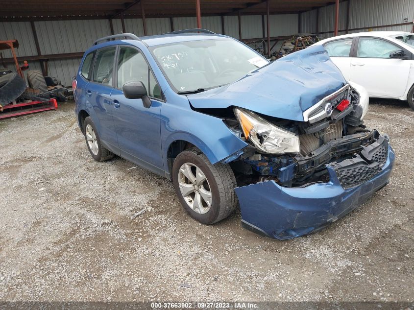2015 SUBARU FORESTER 2.5I - JF2SJABC3FH425727