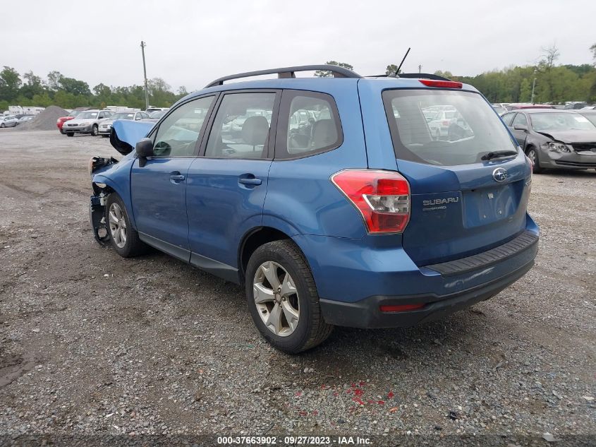 2015 SUBARU FORESTER 2.5I - JF2SJABC3FH425727