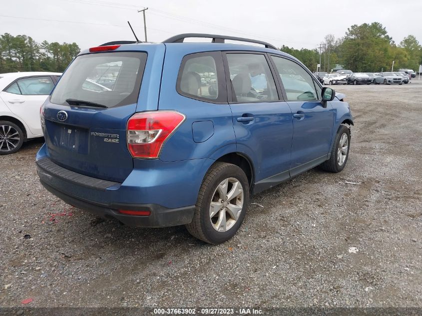 2015 SUBARU FORESTER 2.5I - JF2SJABC3FH425727