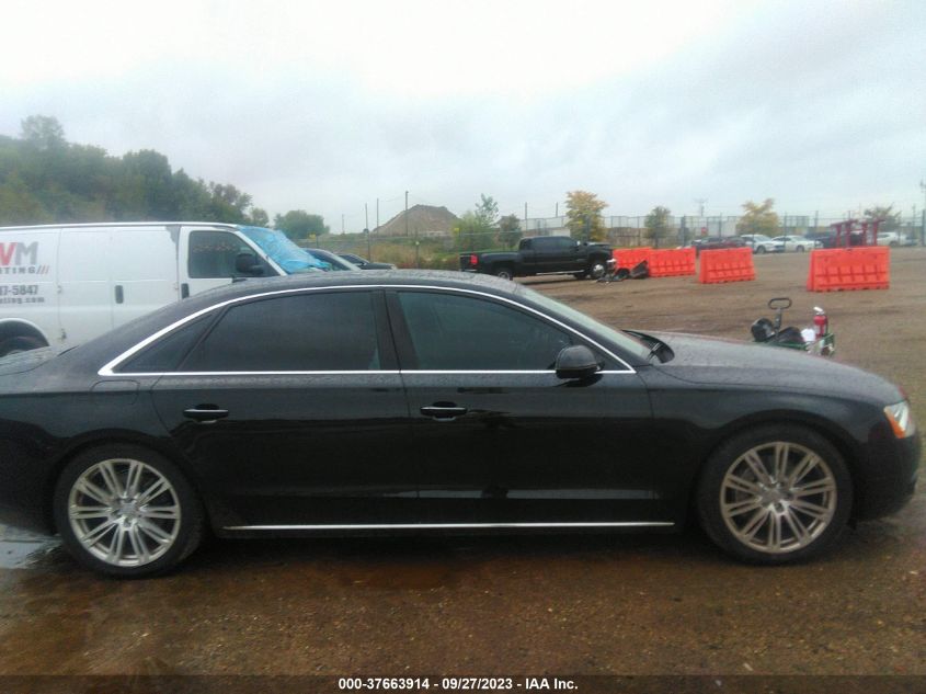 2013 AUDI A8 L 3.0T WAURGAFD9DN031725