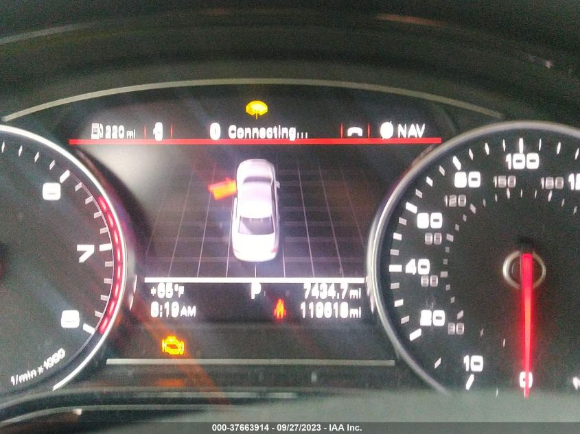2013 AUDI A8 L 3.0T WAURGAFD9DN031725