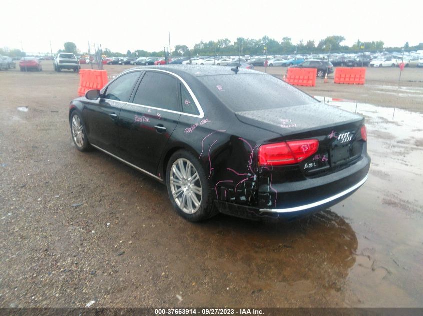 2013 AUDI A8 L 3.0T WAURGAFD9DN031725