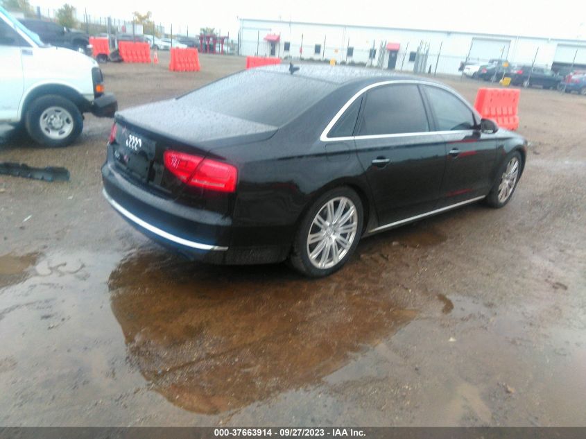 2013 AUDI A8 L 3.0T WAURGAFD9DN031725