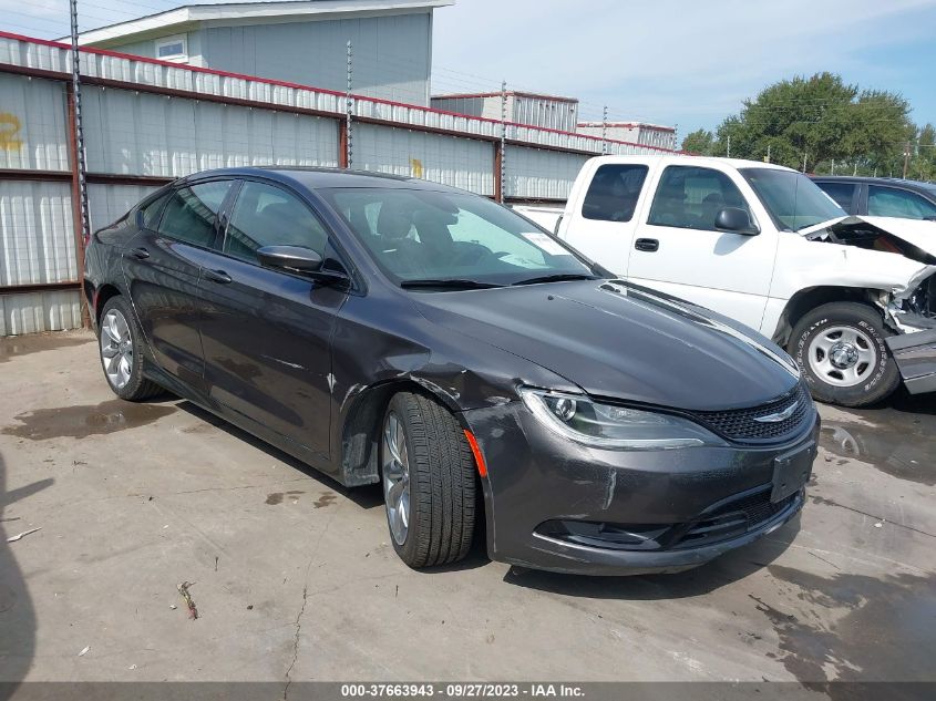 2015 CHRYSLER 200 S - 1C3CCCDGXFN684360