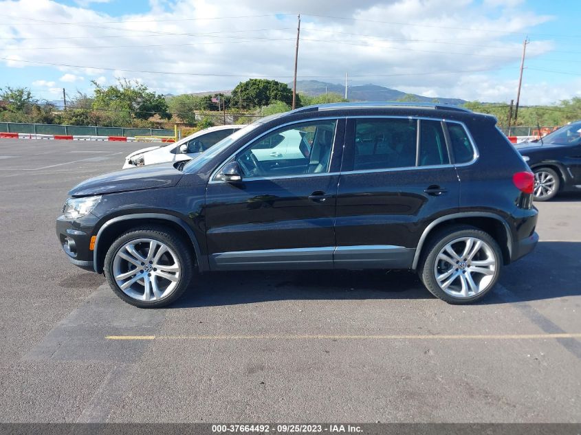 2013 VOLKSWAGEN TIGUAN SEL - WVGAV3AX2DW073128