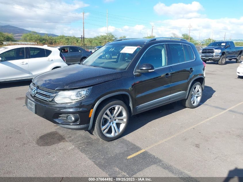 2013 VOLKSWAGEN TIGUAN SEL - WVGAV3AX2DW073128