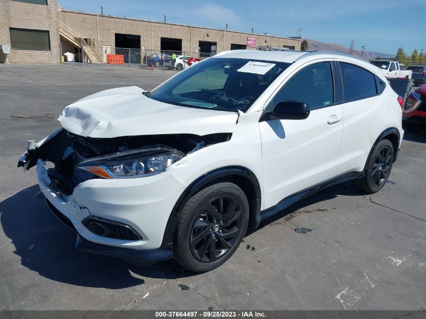 VIN 3CZRU6H10MM753827 2021 HONDA HR-V SPORT