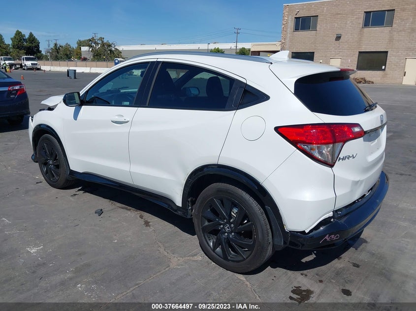 VIN 3CZRU6H10MM753827 2021 HONDA HR-V SPORT