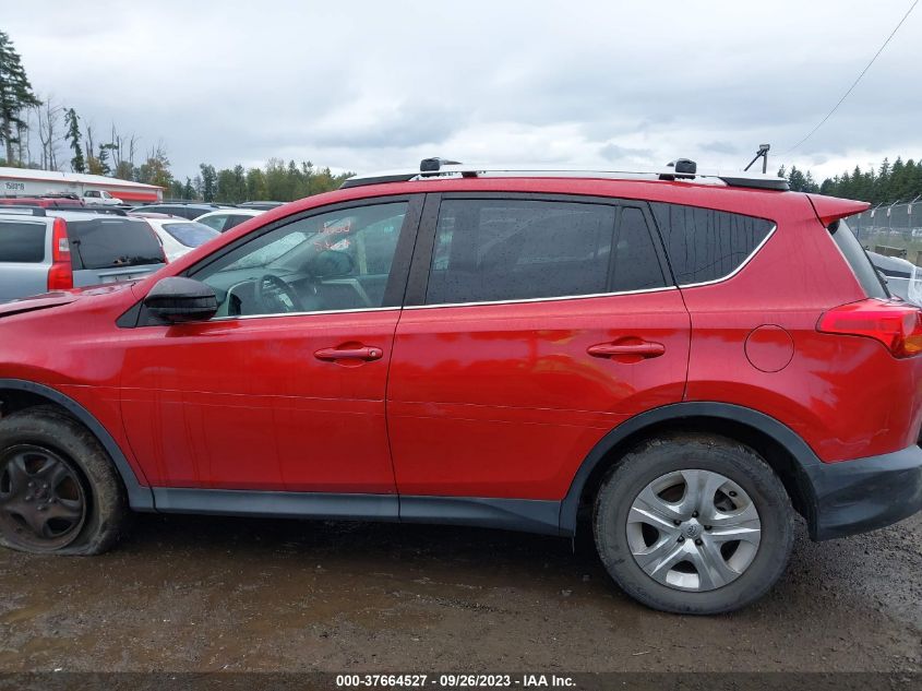 2014 TOYOTA RAV4 LE - 2T3BFREV6EW196366