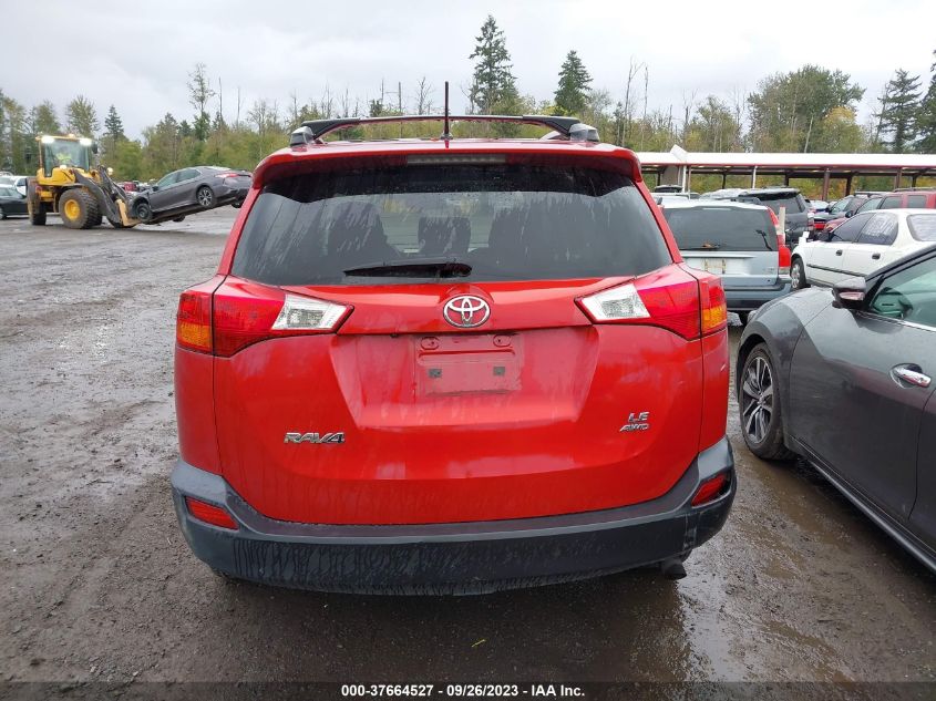 2014 TOYOTA RAV4 LE - 2T3BFREV6EW196366