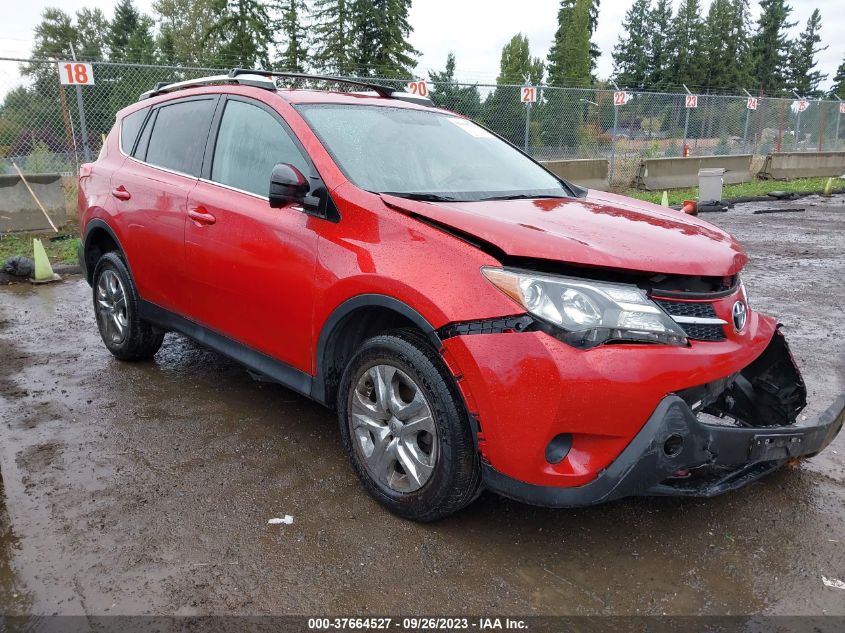 2014 TOYOTA RAV4 LE - 2T3BFREV6EW196366