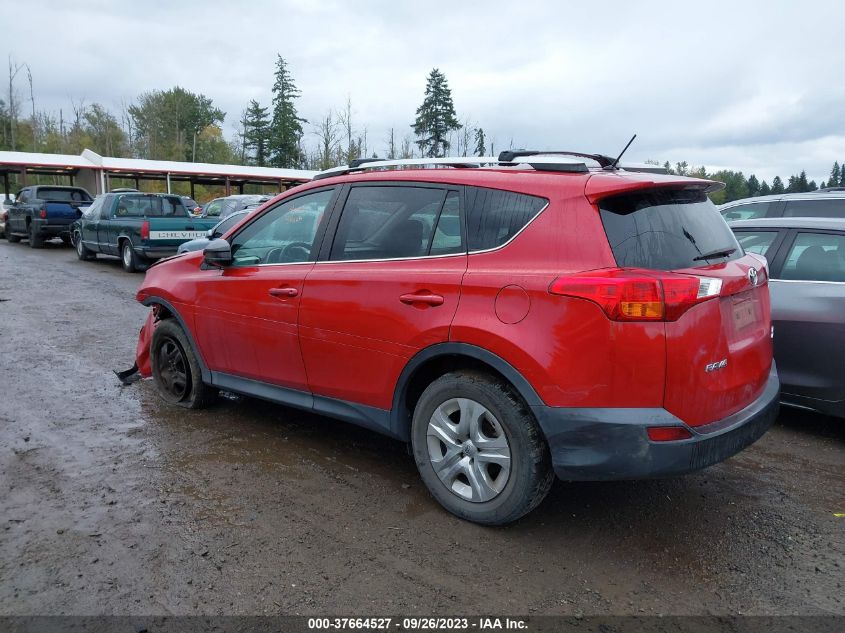 2014 TOYOTA RAV4 LE - 2T3BFREV6EW196366