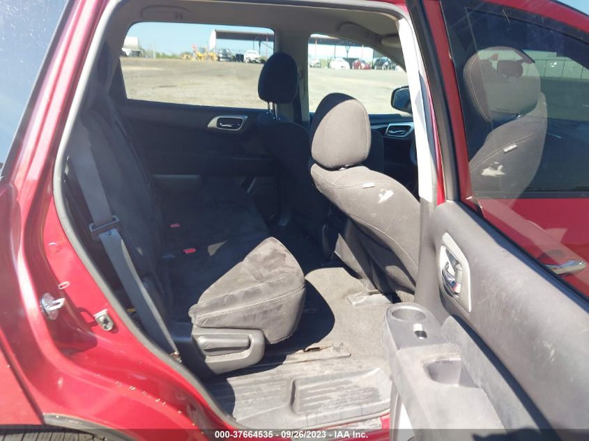 2015 NISSAN PATHFINDER S - 5N1AR2MN9FC660147