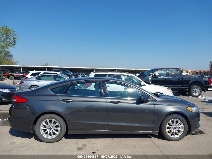 2017 FORD FUSION S - 3FA6P0G7XHR186740