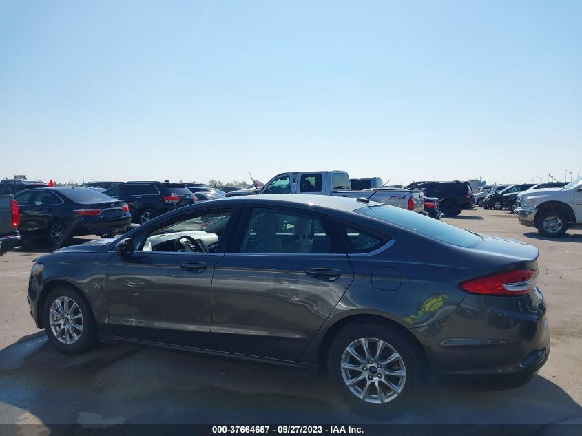 2017 FORD FUSION S - 3FA6P0G7XHR186740