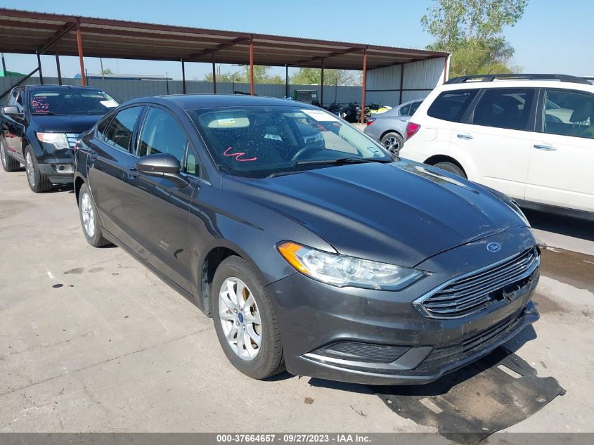 2017 FORD FUSION S - 3FA6P0G7XHR186740