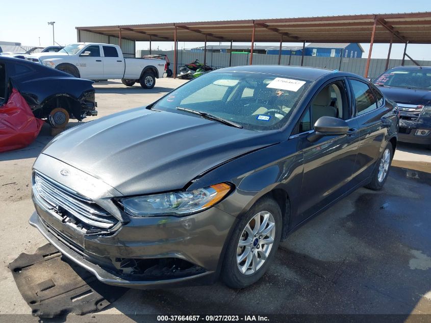 2017 FORD FUSION S - 3FA6P0G7XHR186740