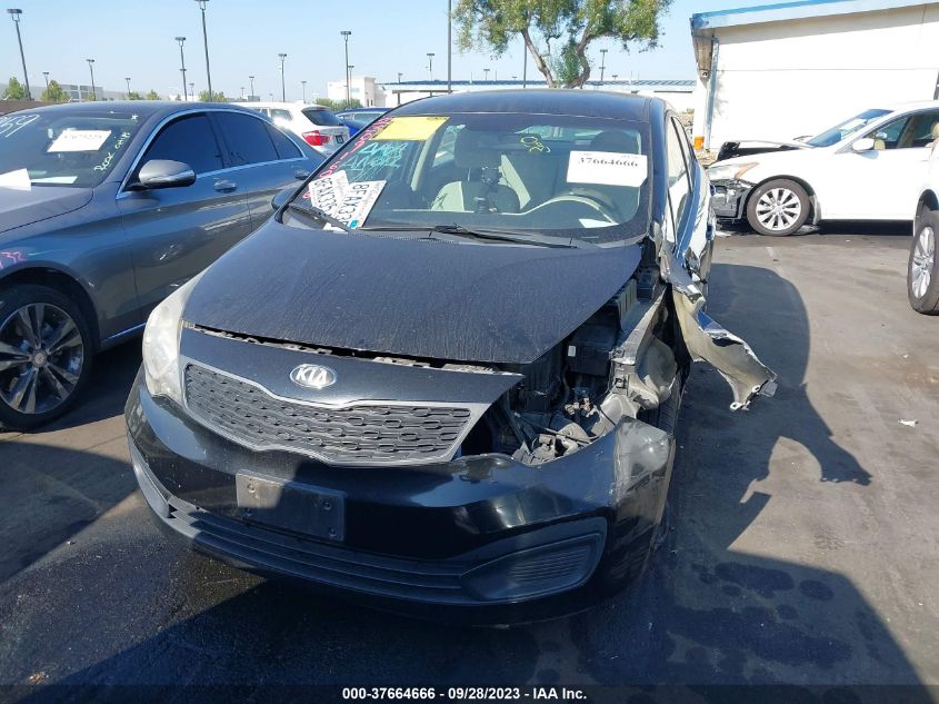 2013 KIA RIO LX - KNADM4A35D6230140