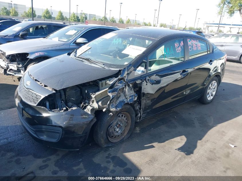 2013 KIA RIO LX - KNADM4A35D6230140