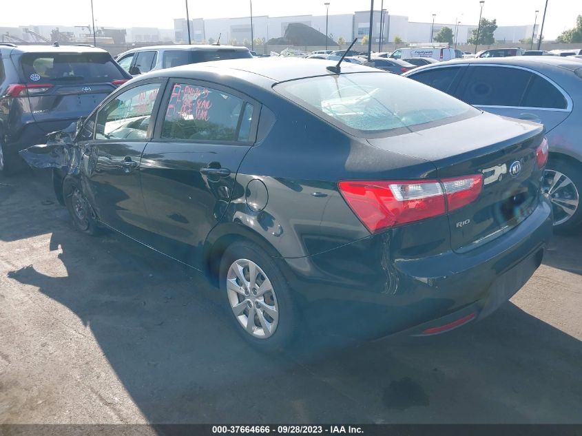 2013 KIA RIO LX - KNADM4A35D6230140